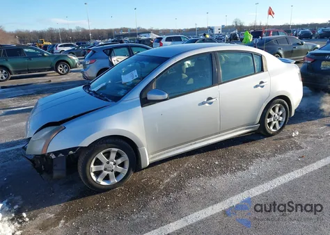 2012 Nissan Sentra 2.0 Sr from USA, damaged, VIN 3N1AB6AP0CL757004
